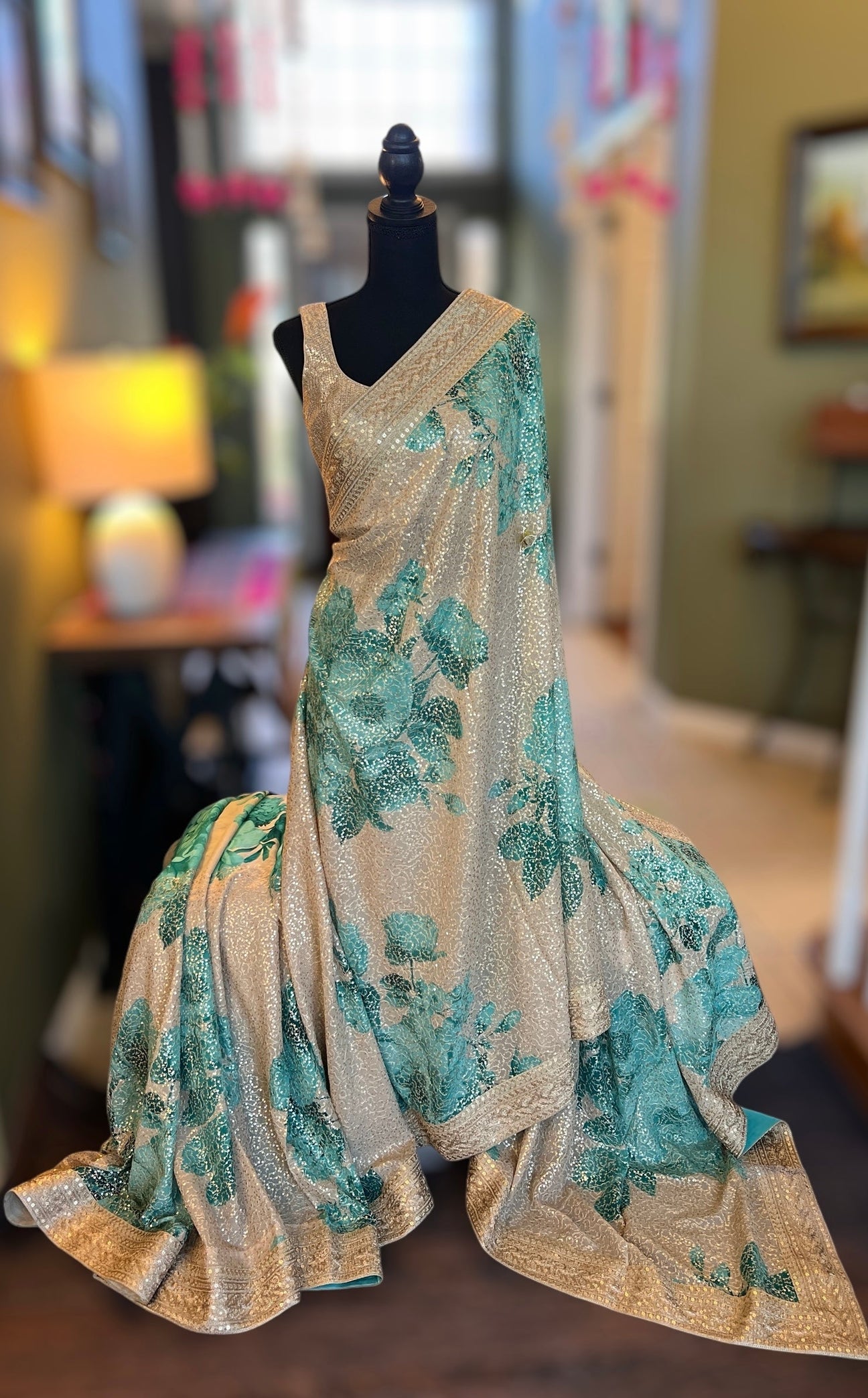 chiffon saree collection