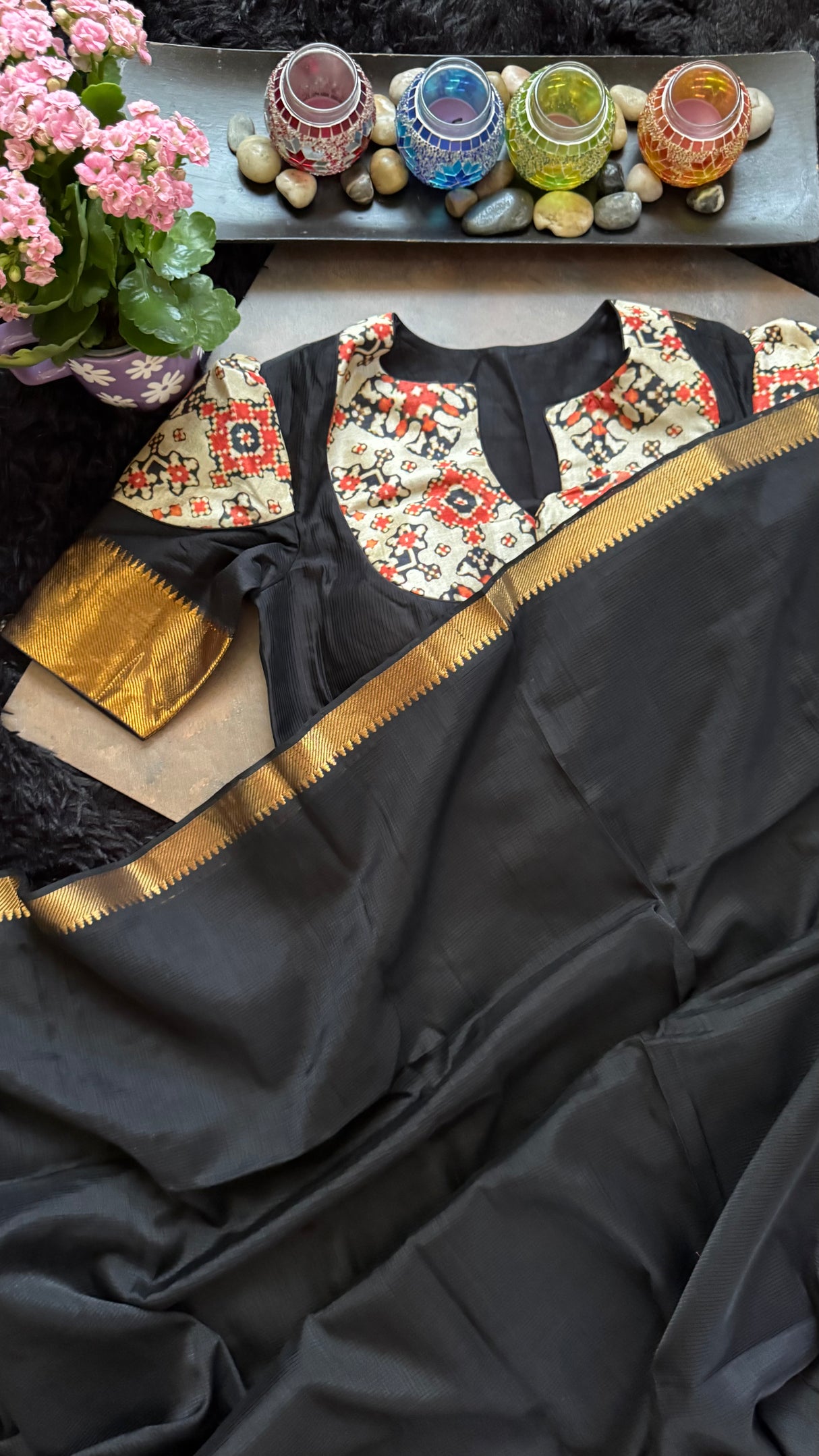 Black Mangalgiri Pattu