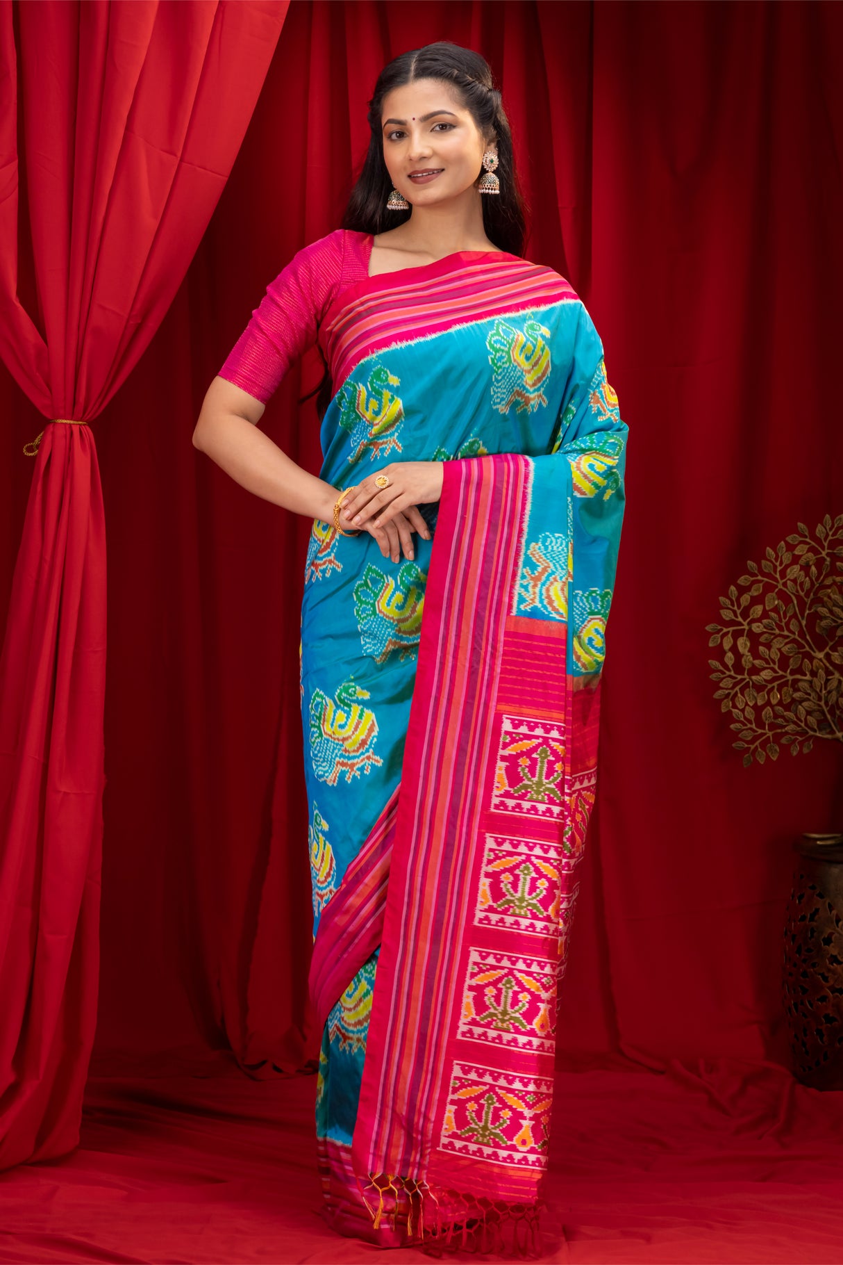 Gadwal Handloom Pure Silk Saree