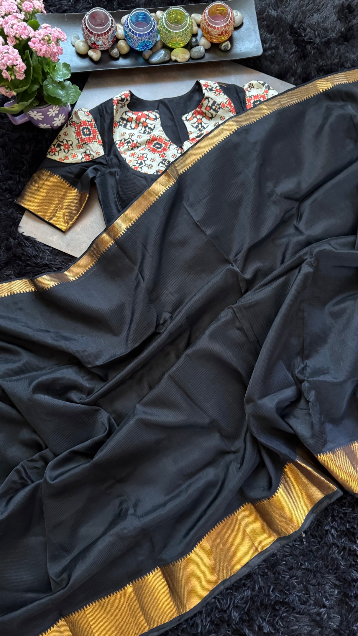 Black Mangalgiri Pattu
