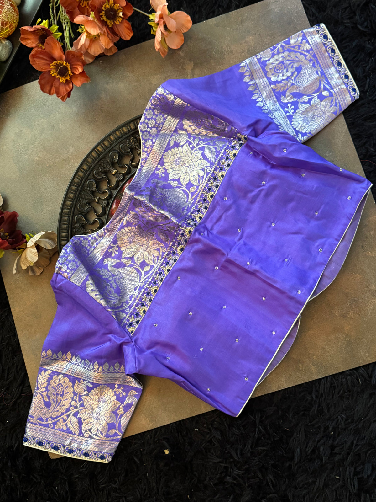 Lavender Venkatagiri Pure SIlk Handloom