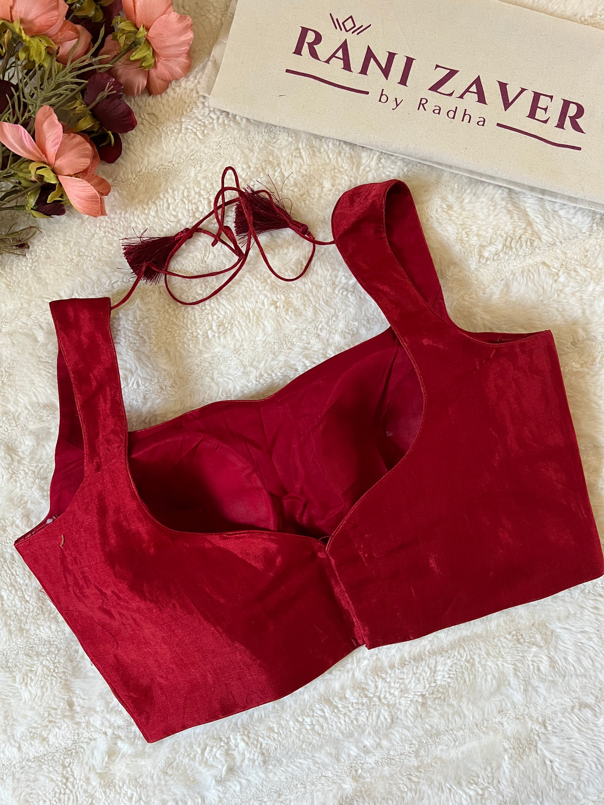 Red Tissue Blouse 38