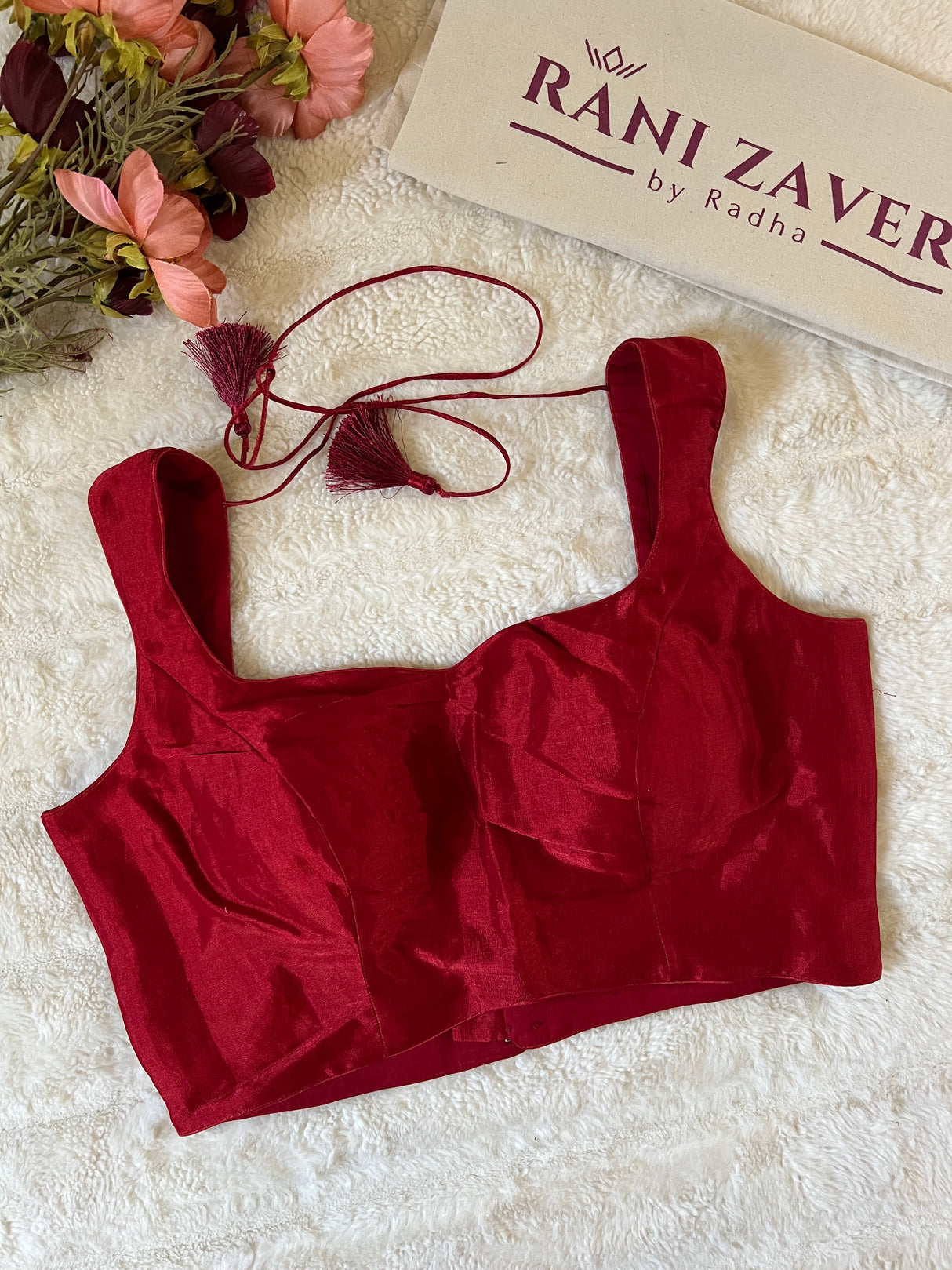 Red Tissue Blouse 38