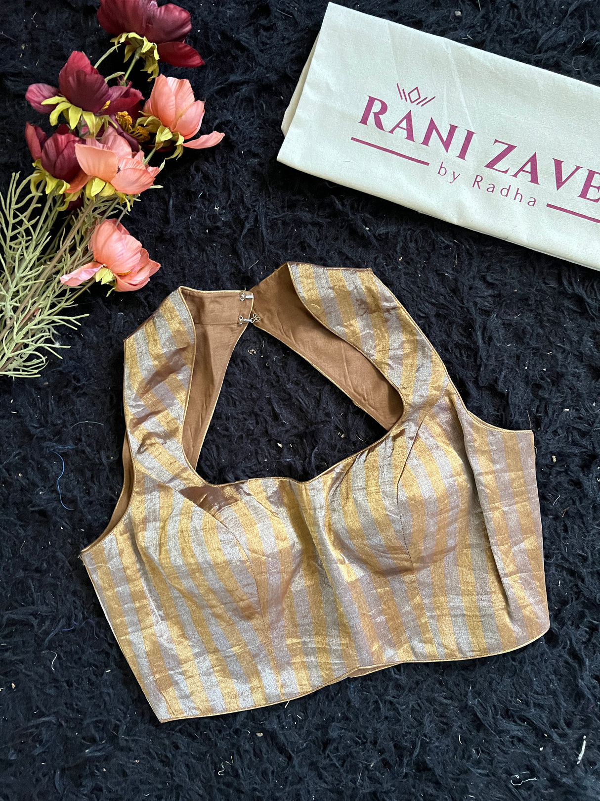 Stripes Tissue Blouse 34