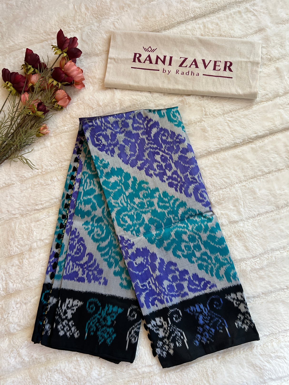 Ikkat Pure SIlk Handloom