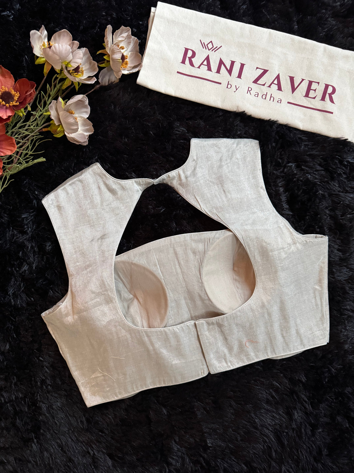 Silver Tissue Blouse 36