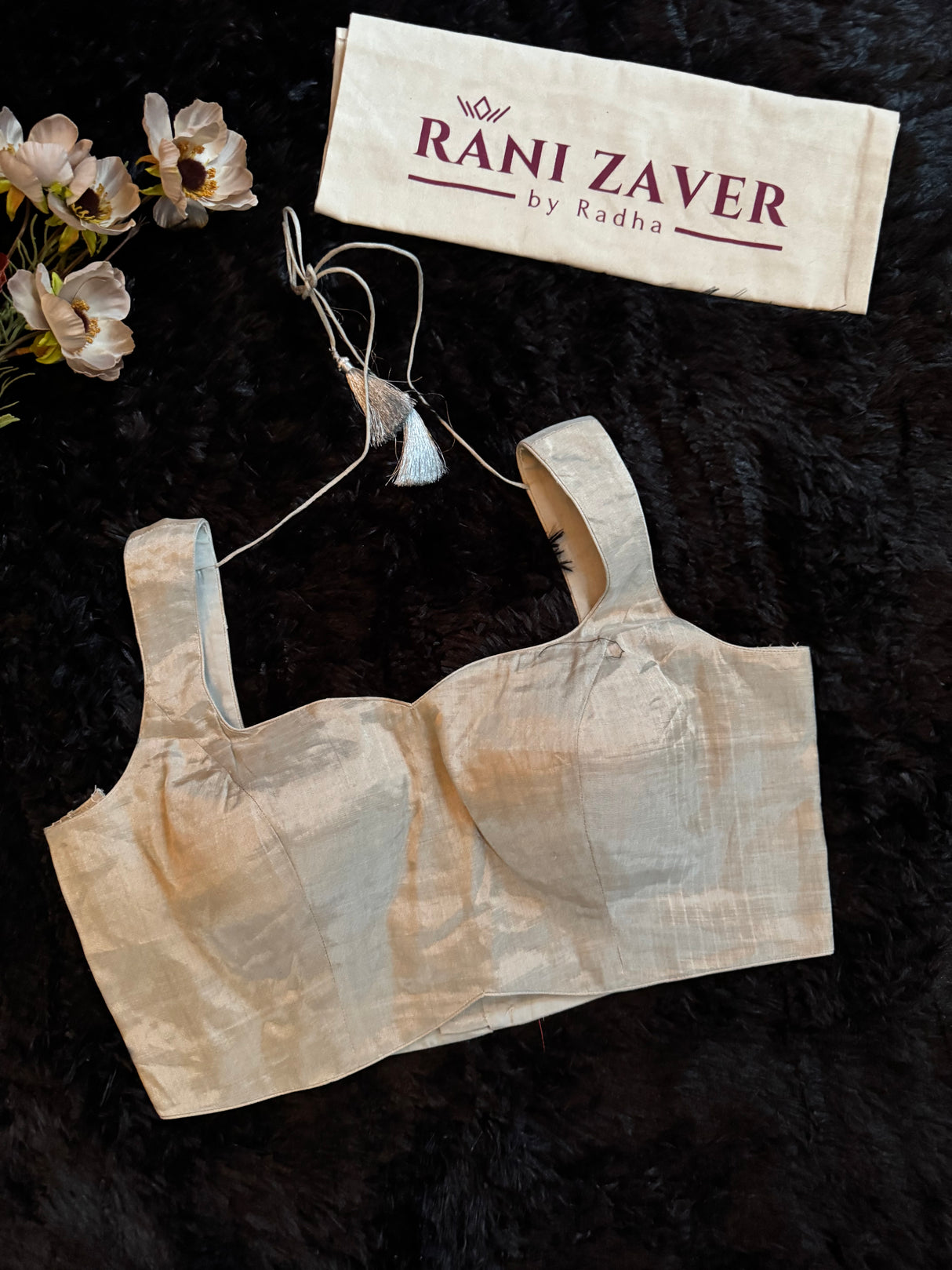 Silver Tissue Blouse 40