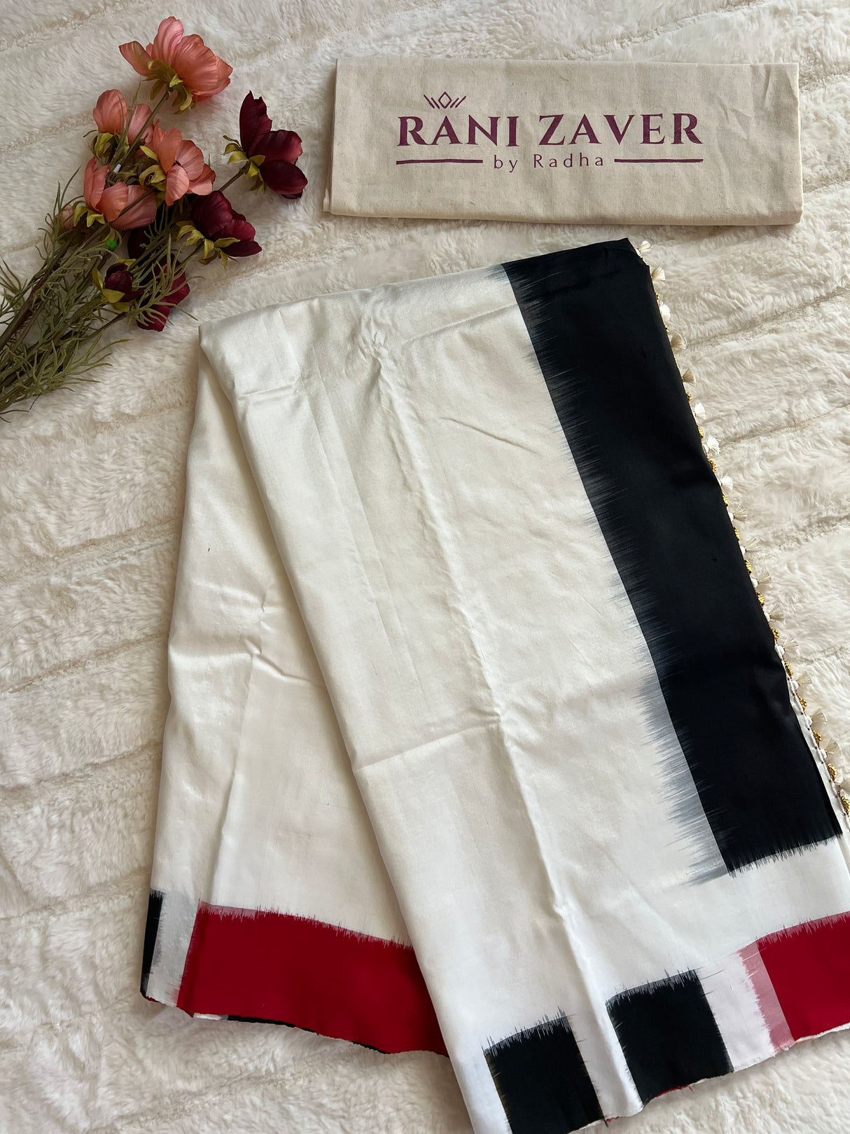 Double Ikkat Pure Silk Handloom