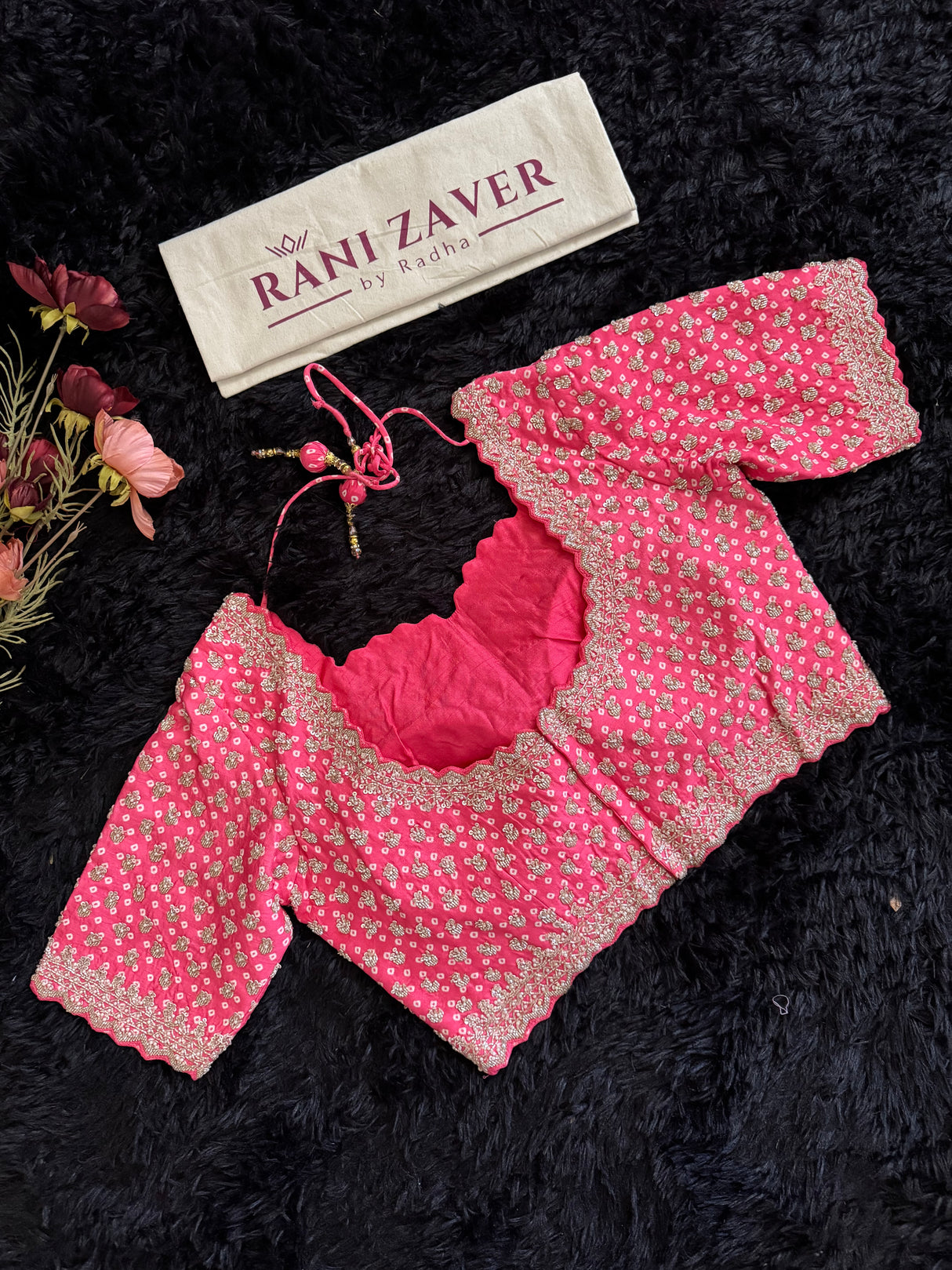 Cotton Candy Pink designer Orgaza