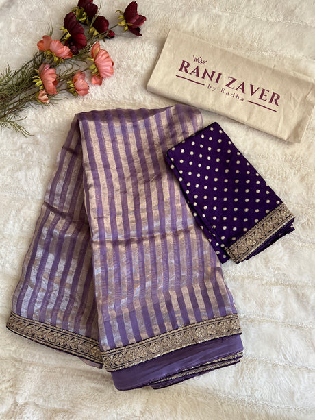 Lavender Pure Organza with BP