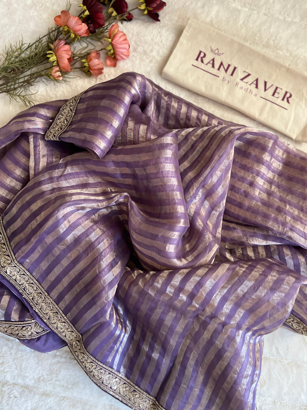 Lavender Pure Organza with BP