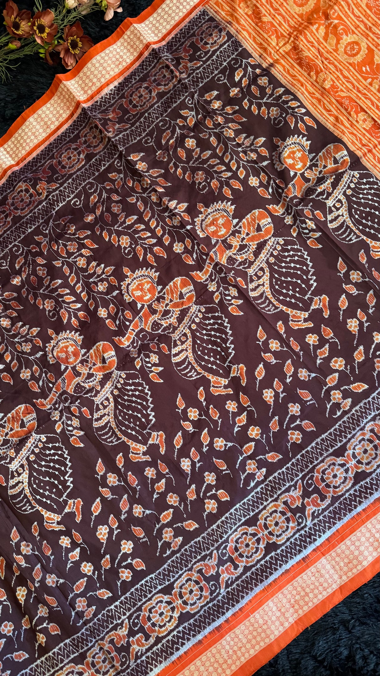 Sambalpuri Double Ikkat Dancers Design