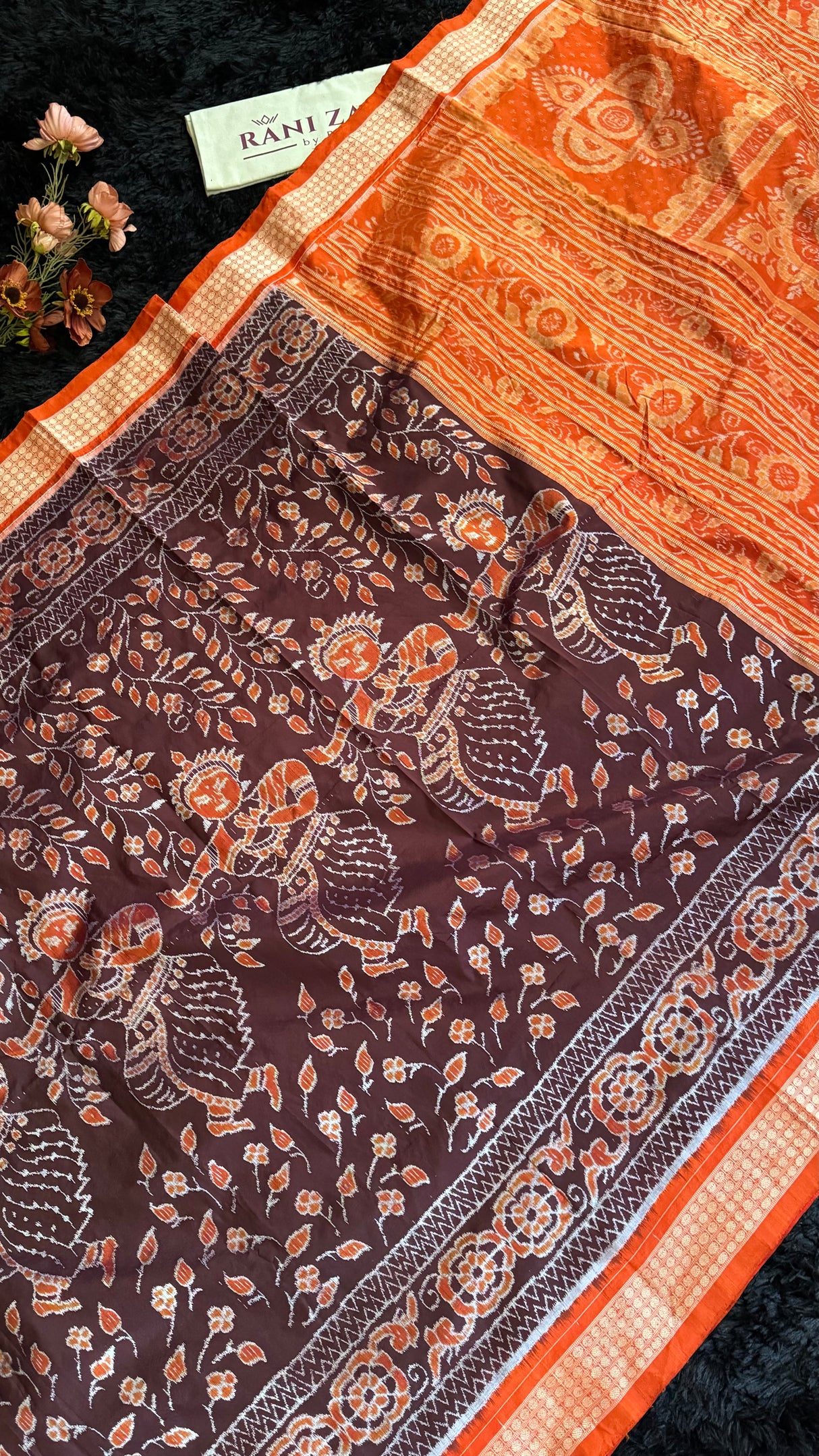 Sambalpuri Double Ikkat Dancers Design