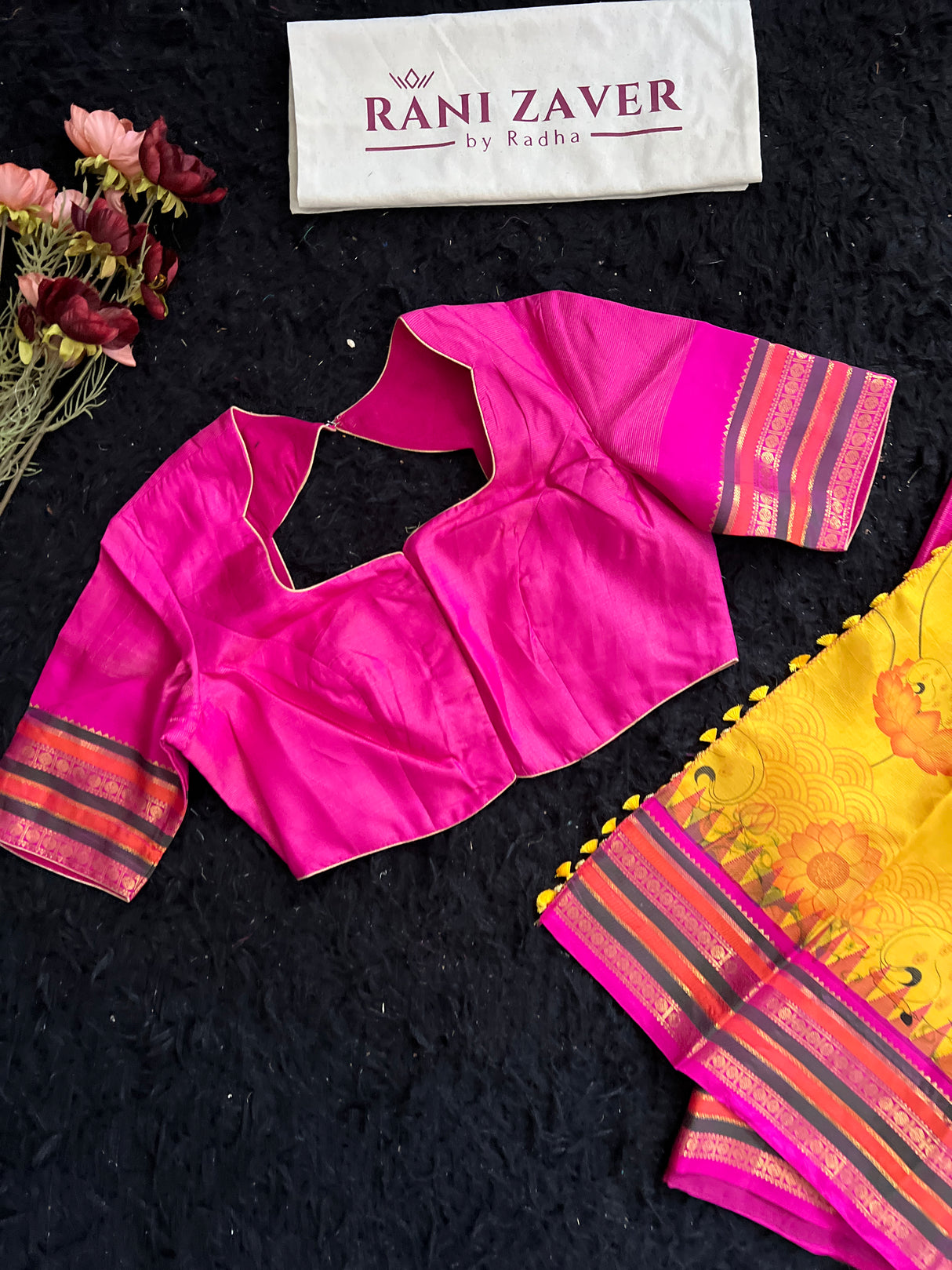 Pichwai Digital Print Korvai Kanchipuram Pure Silk