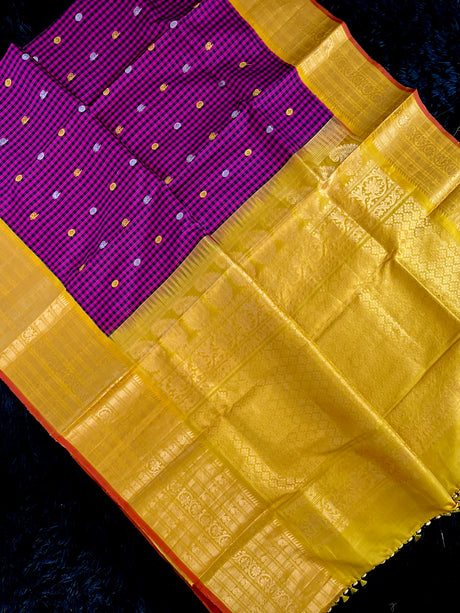 Gadwal handloom Pure Silk