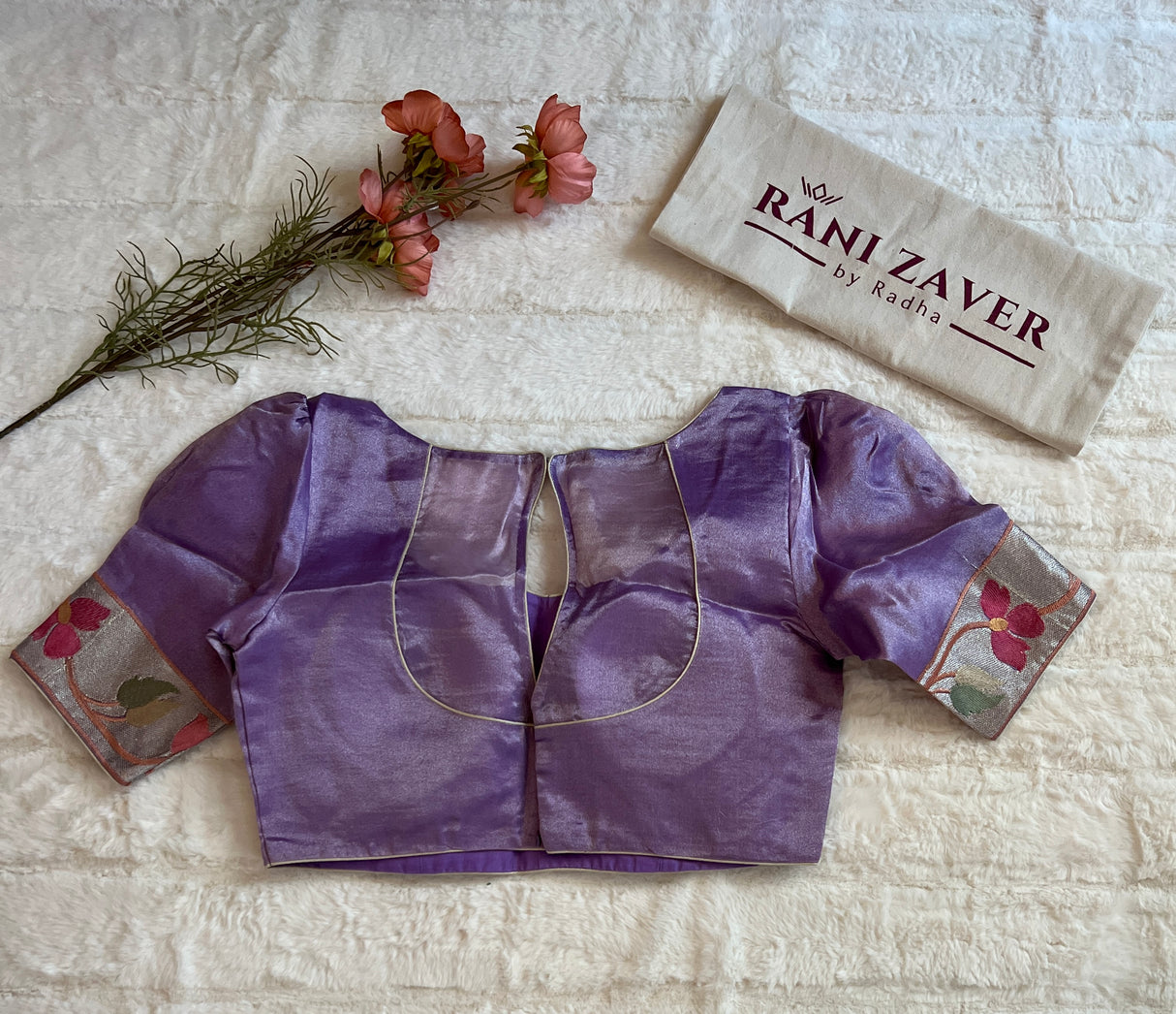 lavender shade blouse