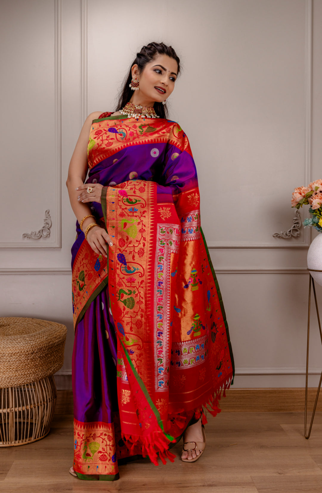 maharani paithani saree collection