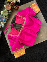Multi color paalum Pazhamum korvai Kanchipuram pure silk