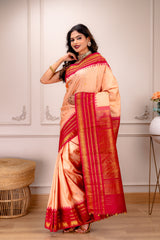 Gadwal Handloom Pure Silk AUS