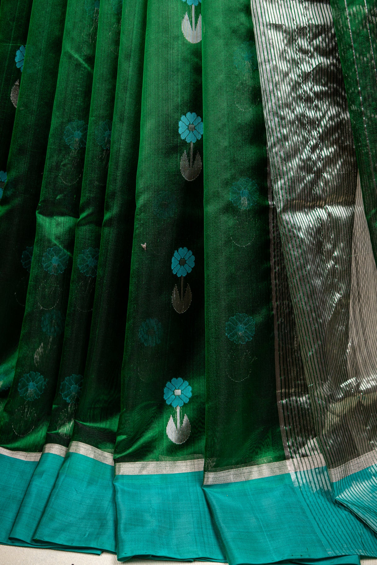 Chanderi Pattu Silk saree