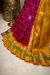 Gadwal handloom Pure Silk saree