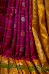 Gadwal handloom Pure Silk saree