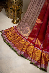 Gadwal handloom Pure Silk saree