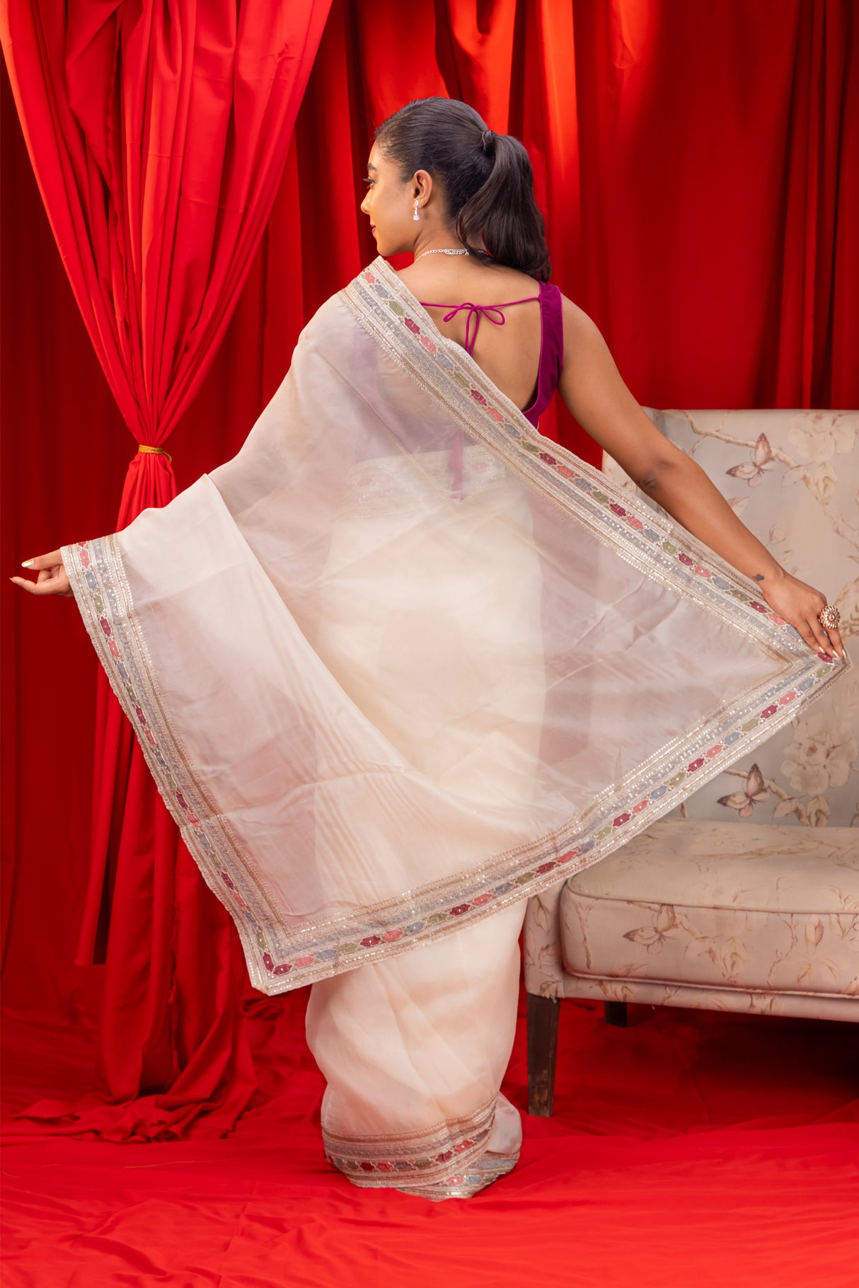 Gadwal Handloom Pure Silk saree