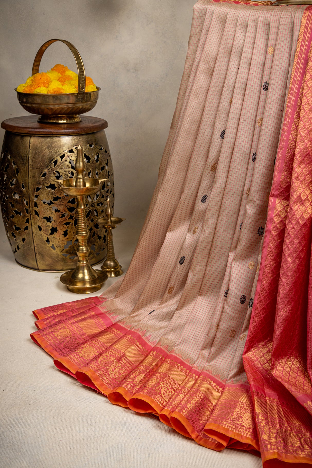 Gadwal handloom Pure Silk saree