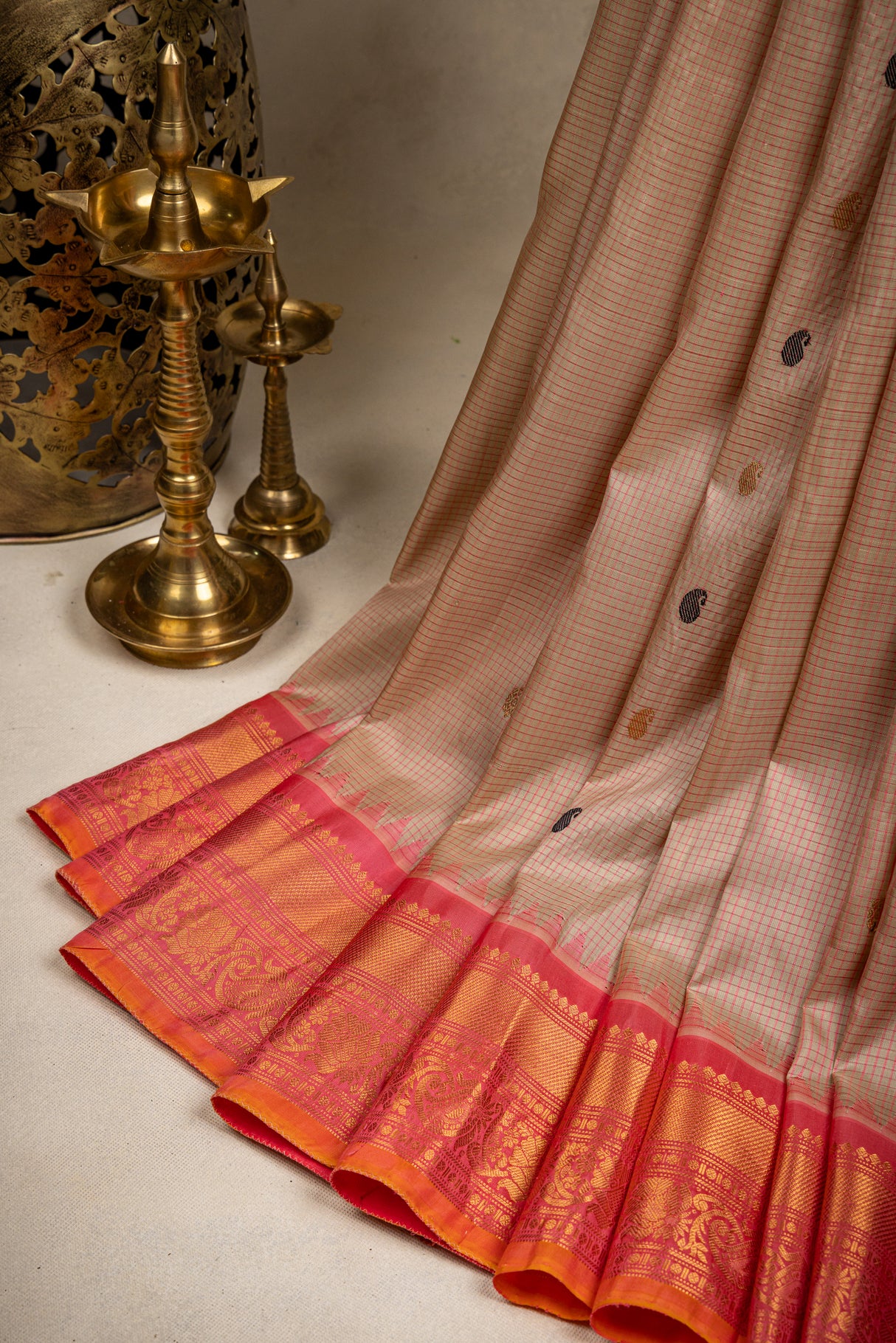 Gadwal handloom Pure Silk saree