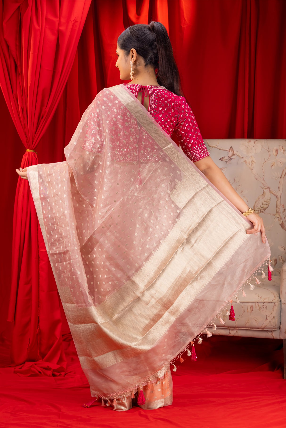 Gadwal Handloom Pure Silk saree