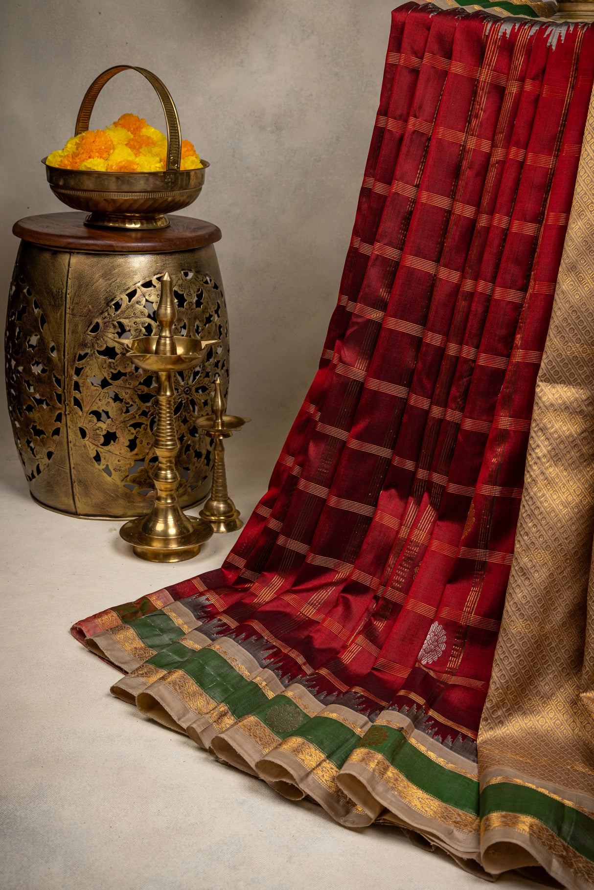 Gadwal handloom Pure Silk saree