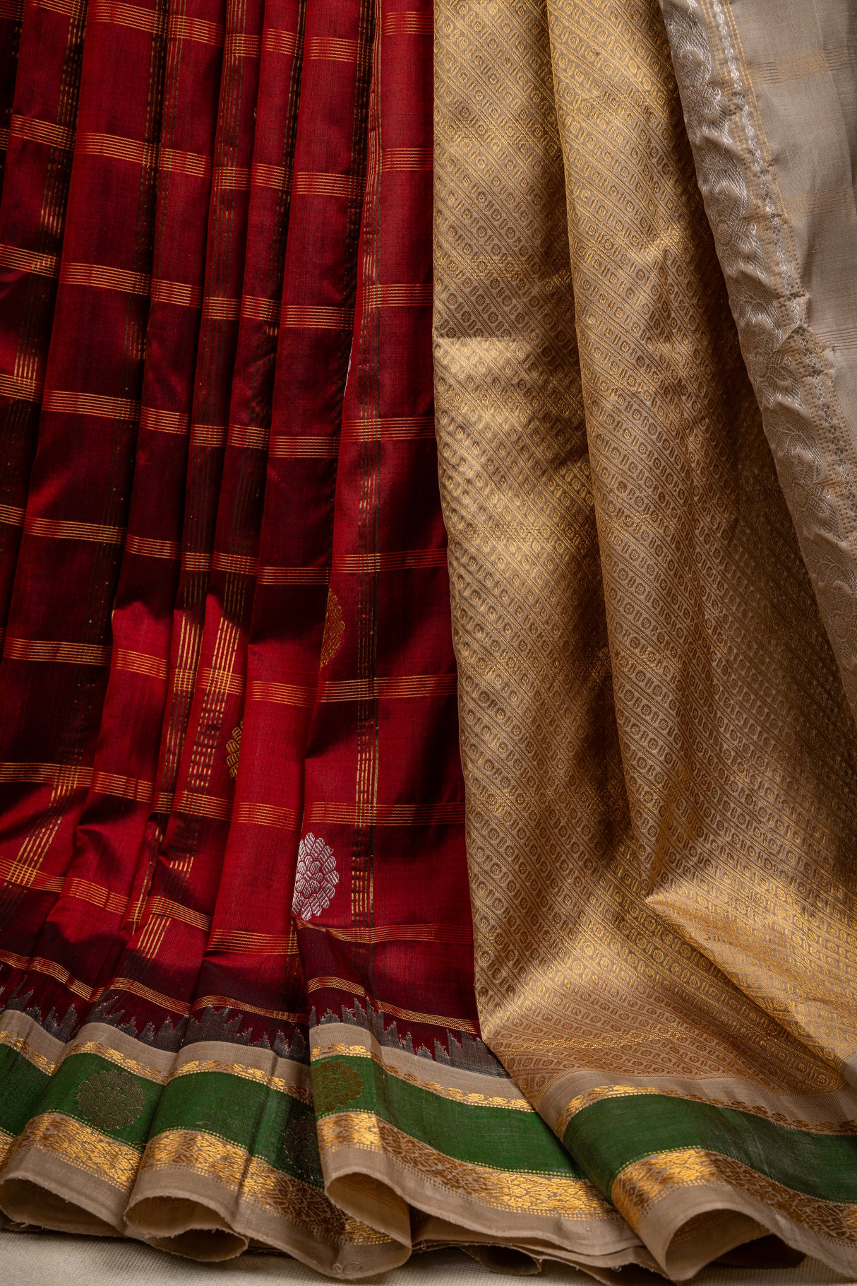 Gadwal handloom Pure Silk saree