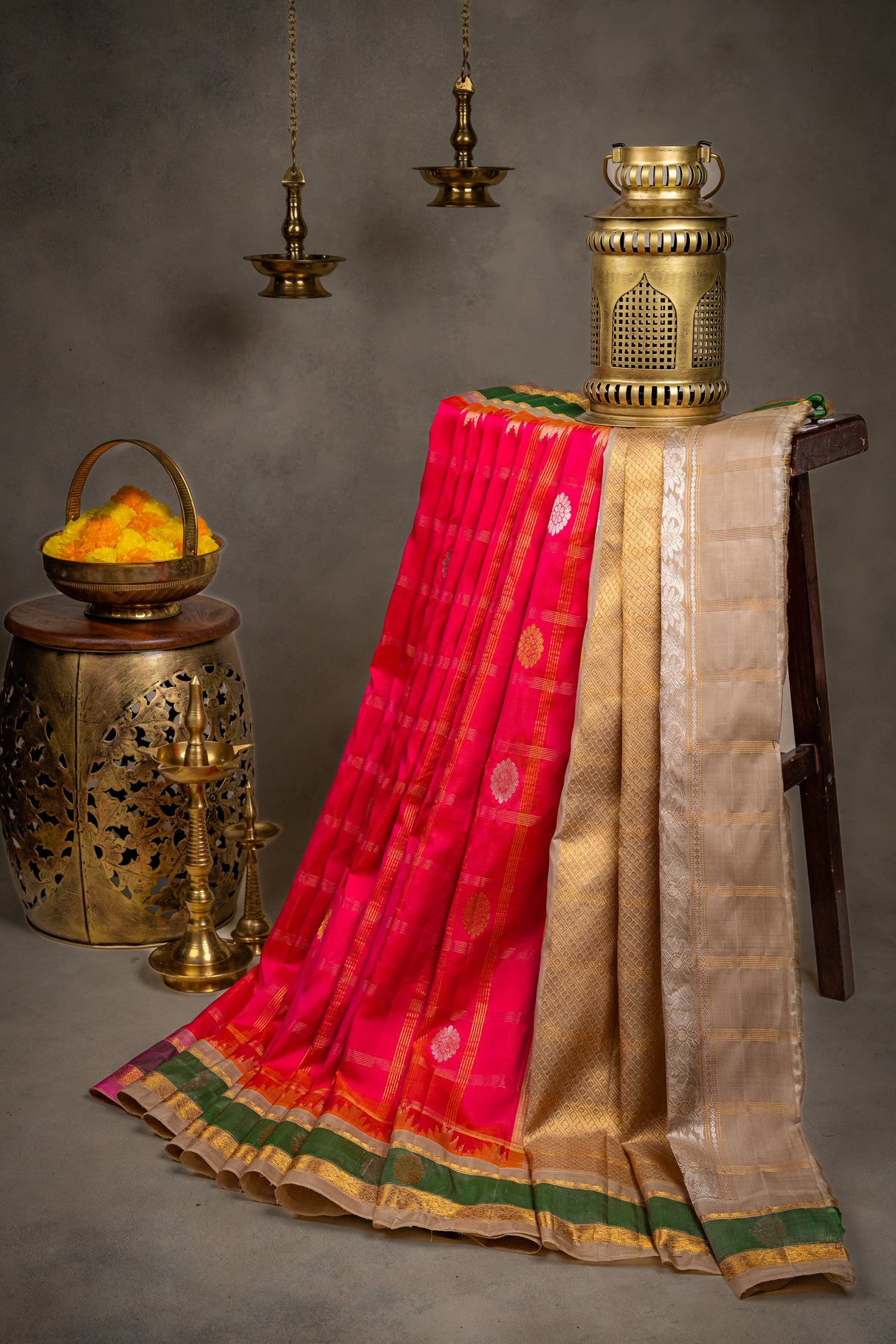 Gadwal handloom Pure Silk saree