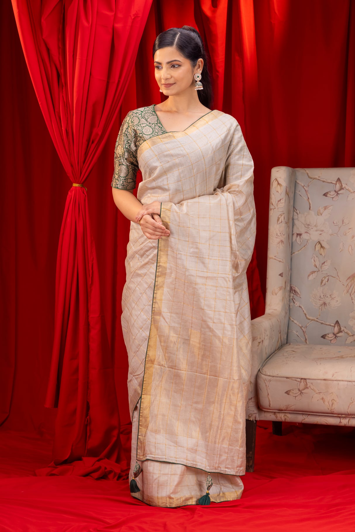 Gadwal Handloom Pure Silk saree