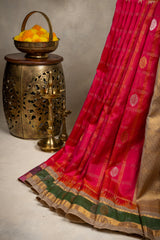 Gadwal handloom Pure Silk saree