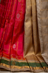 Gadwal handloom Pure Silk saree