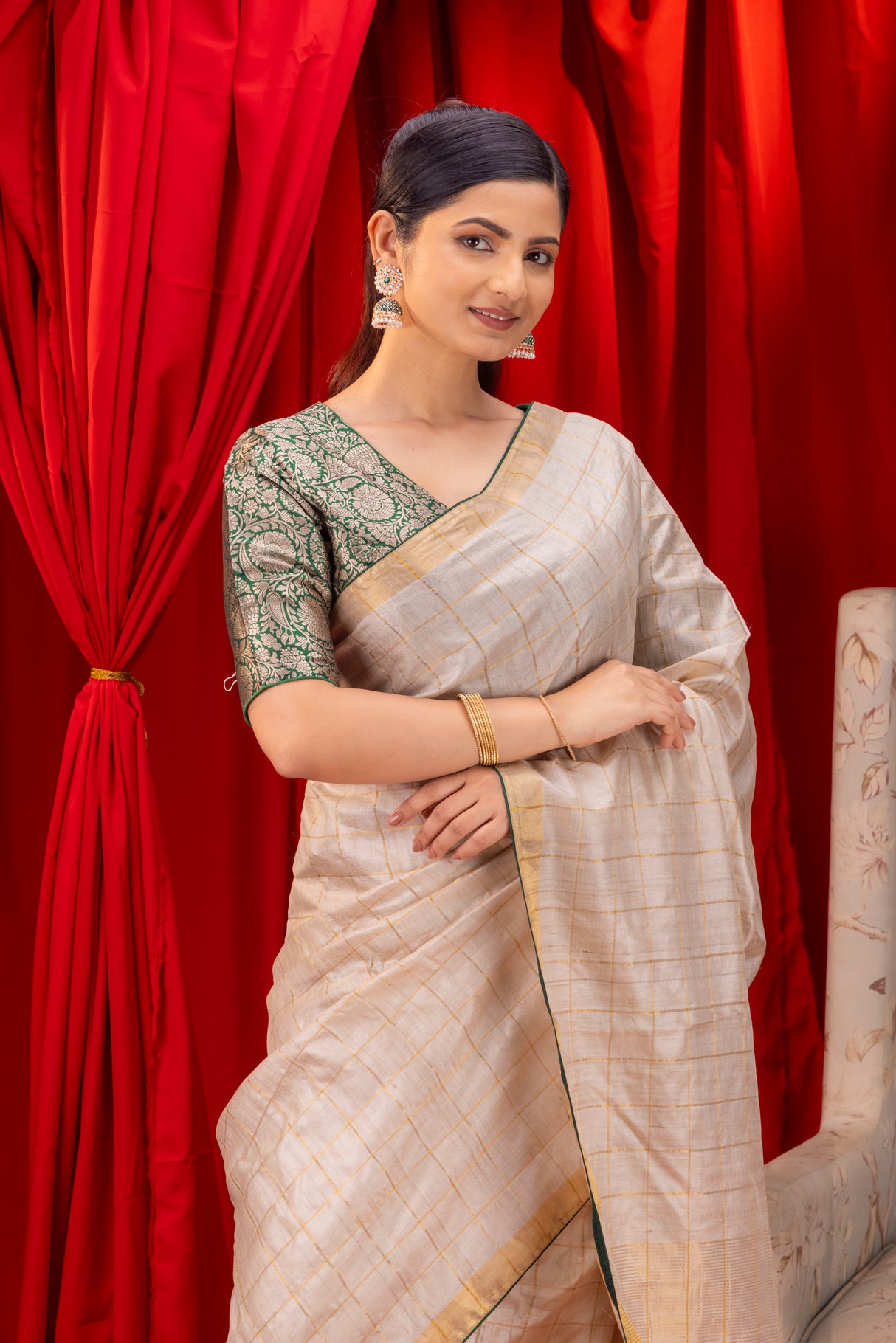 Gadwal Handloom Pure Silk saree