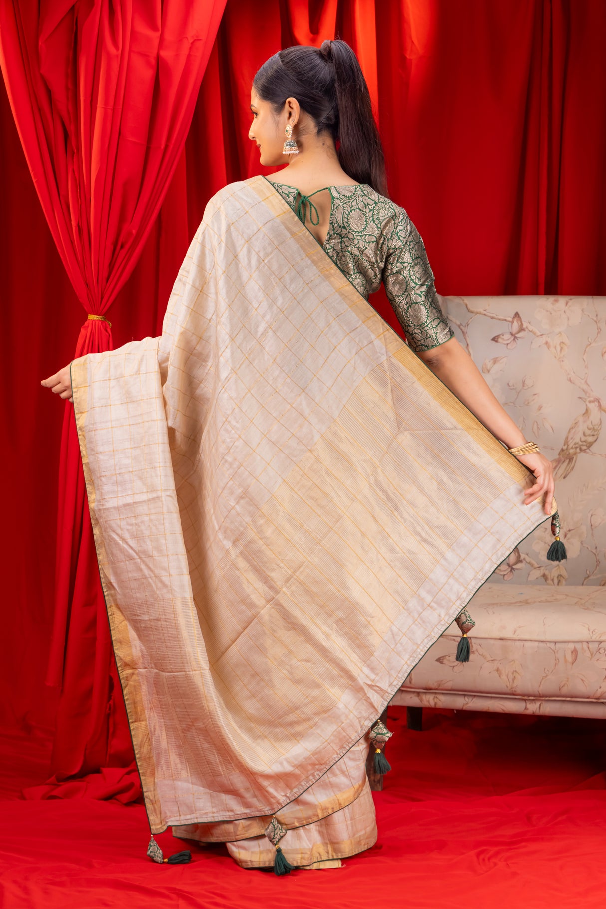 Gadwal Handloom Pure Silk saree