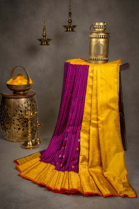 Gadwal handloom Pure Silk