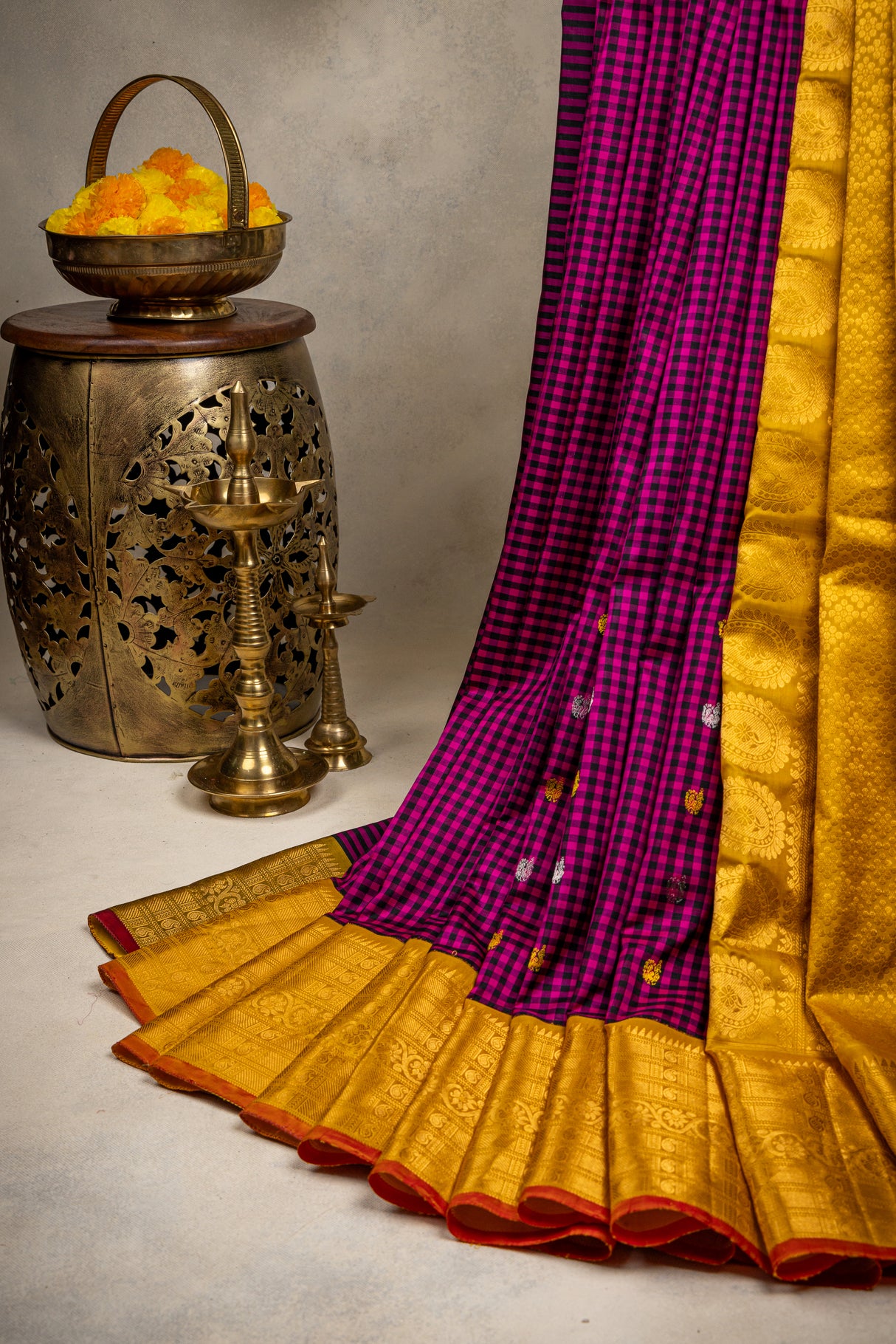 Gadwal handloom Pure Silk