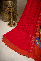 Yeola Paithani Single Muniya handloom saree