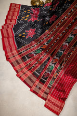 Sambalpuri Double Ikkat Handloom Khandua Silk