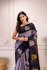 Gadwal Handloom Pure Silk AUS