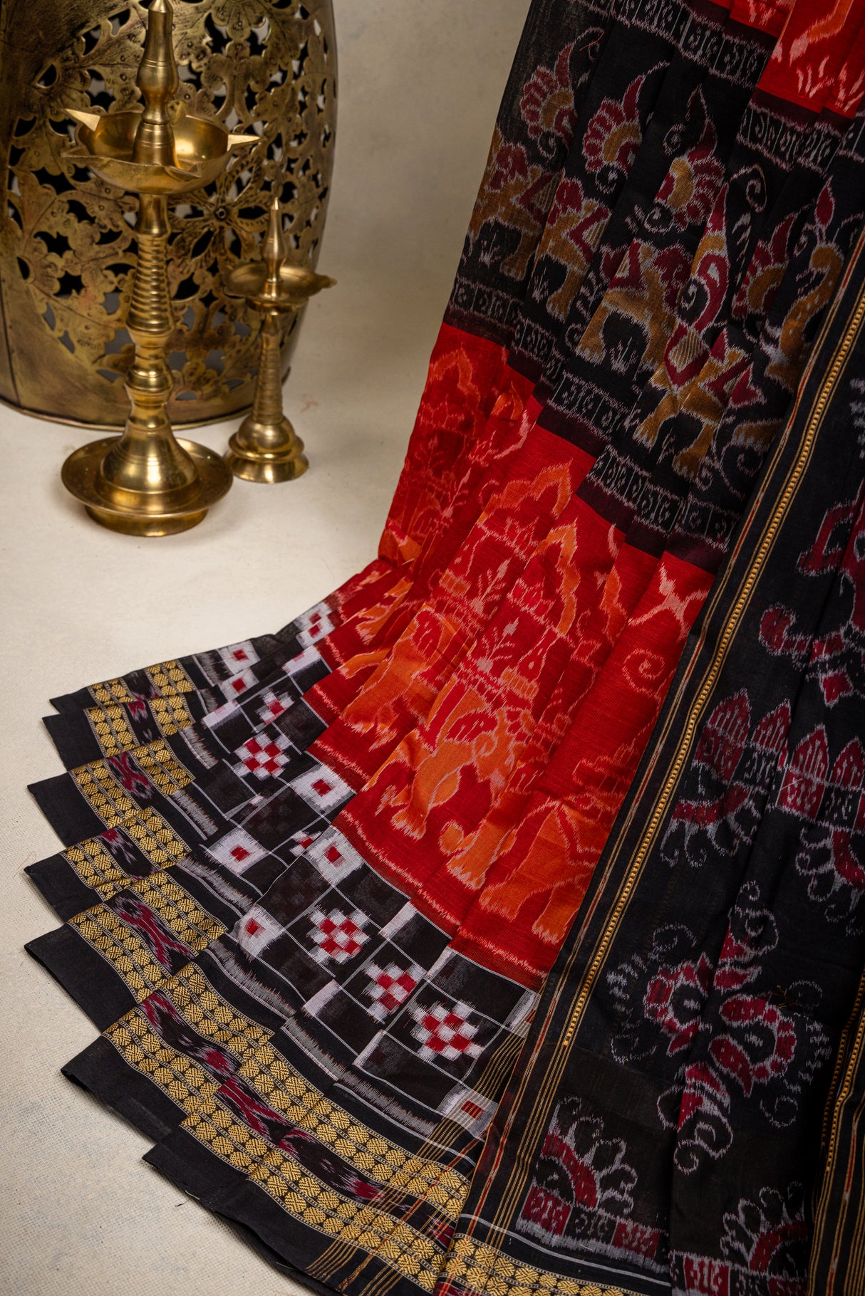  Sambalpuri double ikkat Cotton saree 