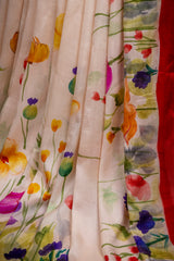 Hand Painted Bishnupuri silk