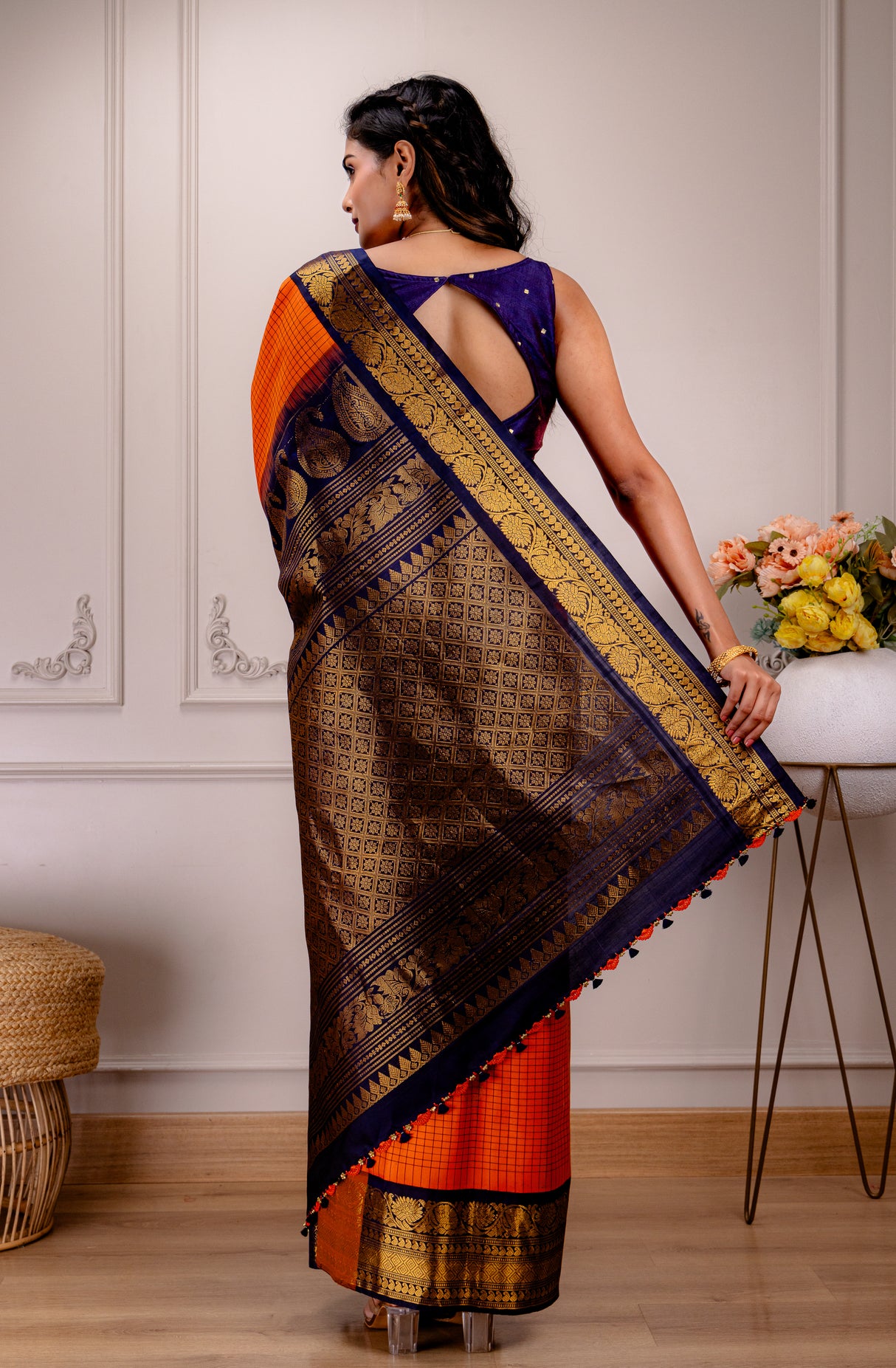 Gadwal Handloom Pure Silk 54 AUS