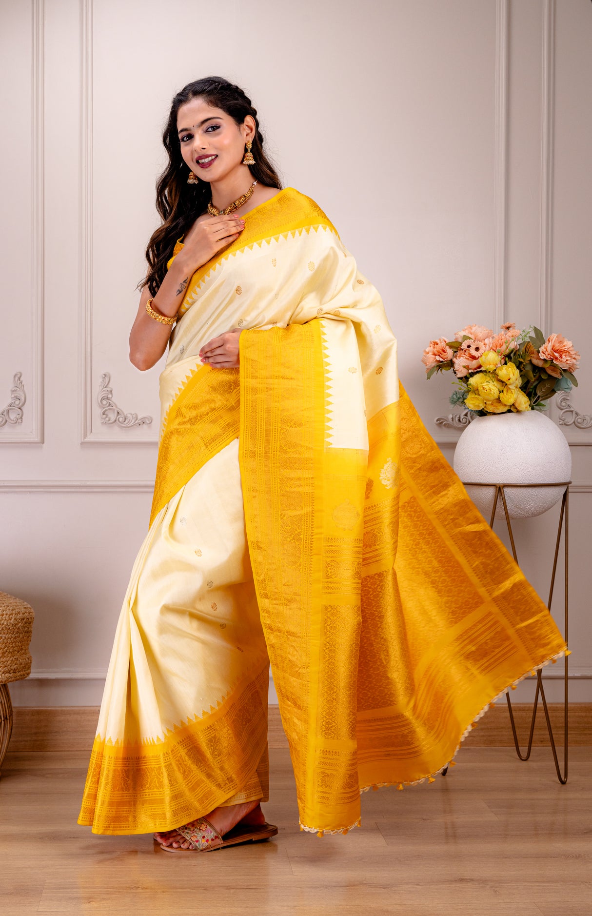 Gadwal Handloom Pure Silk