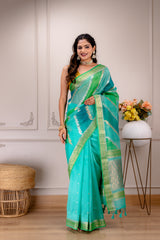 Banaras Kora Organza Silk Saree