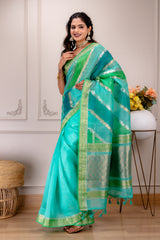 Banaras Kora Organza Silk Saree